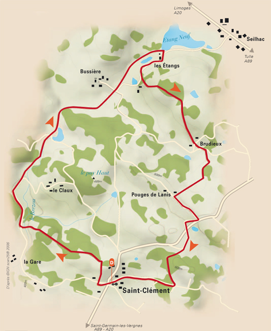 Sur les Rails de Bussières Saint-Clément Nouvelle-Aquitaine