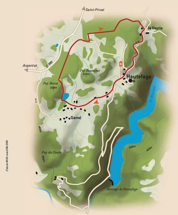 Vers la Maronne Hautefage Nouvelle-Aquitaine