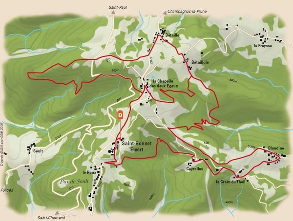 La Chapelle des Deux Egaux Saint-Bonnet-Elvert Nouvelle-Aquitaine