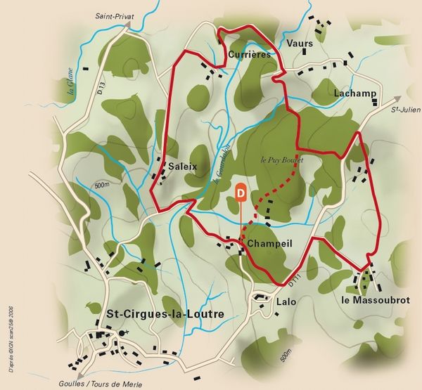 Le Puy Bouret Saint-Cirgues-la-Loutre Nouvelle-Aquitaine