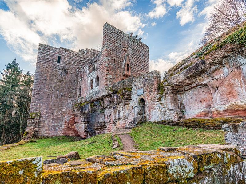 Circuit de découverte vers le château de la Wasenbourg Niederbronn-les-Bains Grand Est