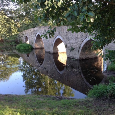 La rando de l'eau Bouillé Saint-Paul Val en Vignes Nouvelle-Aquitaine