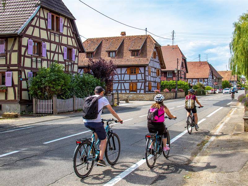 Véloroute de la vallée de l'Ill Oltingue Grand Est