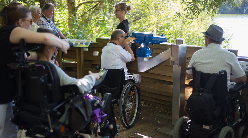 Balade à roulettes La lagune de Contaut Hourtin Nouvelle-Aquitaine