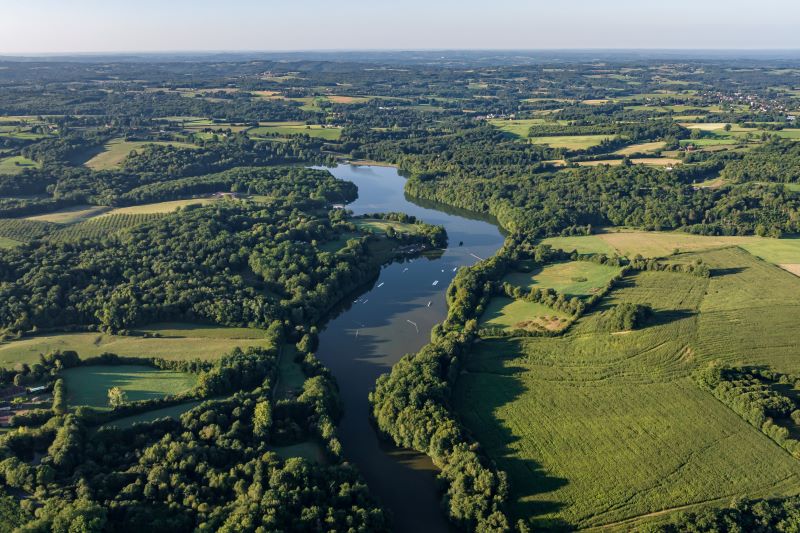 Boucle du tour du Lac de Rouffiac Angoisse Nouvelle-Aquitaine