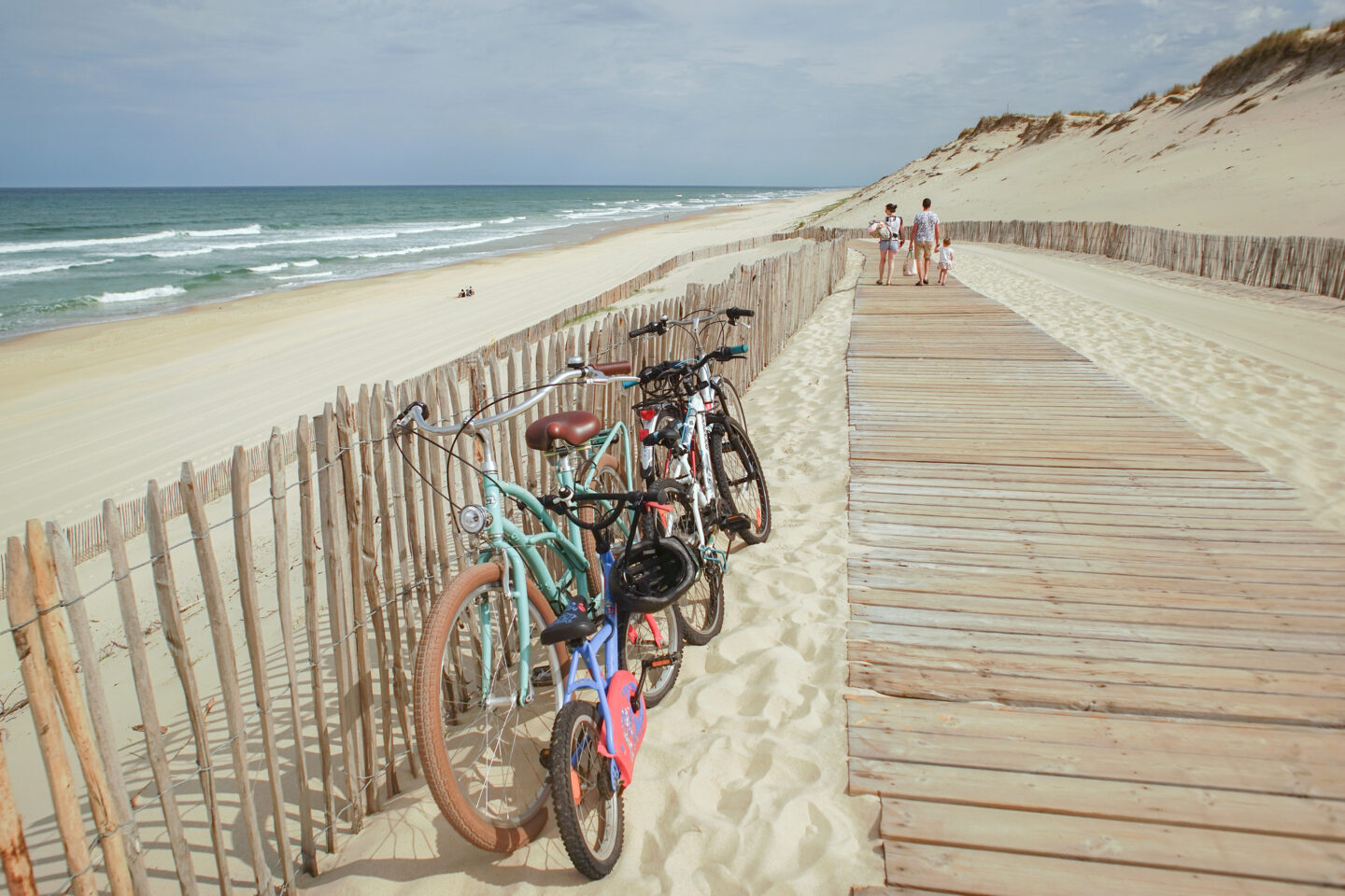 La Vélodyssée en Gironde de la Pointe de Grave jusqu'à Arcachon Le Verdon-sur-Mer Nouvelle-Aquitaine