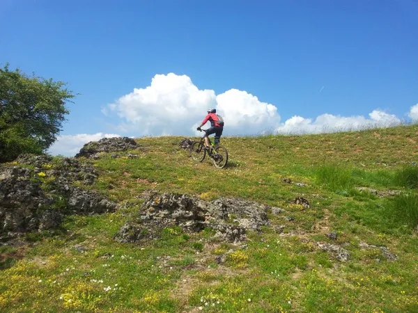 VTT Carladez La forêt de Murols Murols Occitanie