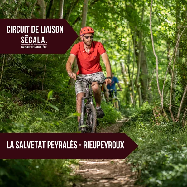 circuit de liaison VTT VAE La Salvetat Peyralès / Rieupeyroux Rieupeyroux Occitanie
