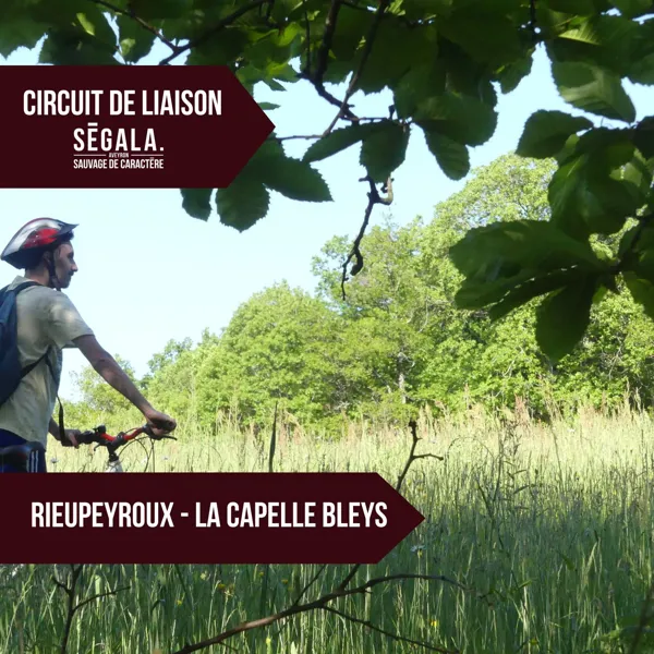 circuit de liaison VTT VAE Rieupeyroux / La Capelle Bleys Rieupeyroux Occitanie