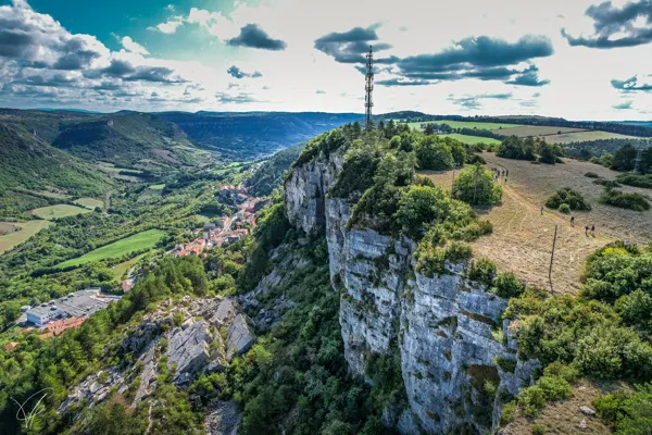 Sentier des Échelles Roquefort-sur-Soulzon Occitanie