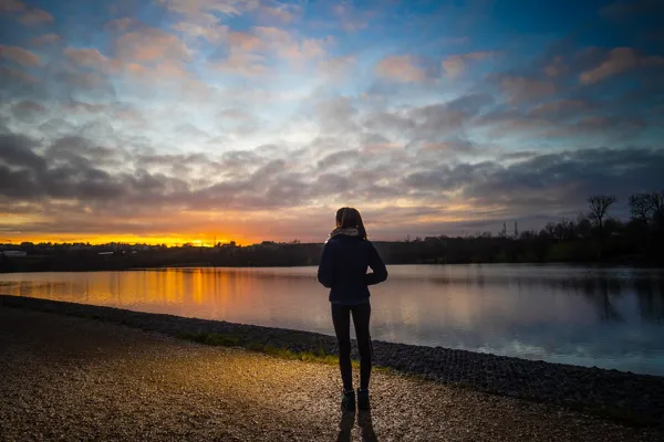 Sentiers pédestre et VTT autour du lac du Val de Lenne Baraqueville Occitanie