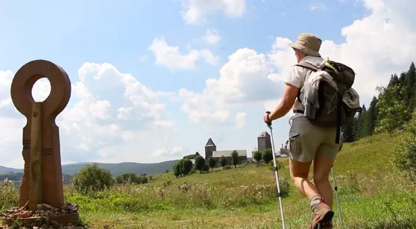 Le GR®65 Le chemin de Saint-Jacques de Compostelle Étape n° 1 Aubrac Saint-Côme-d'Olt Saint-Chély-d'Aubrac Occitanie