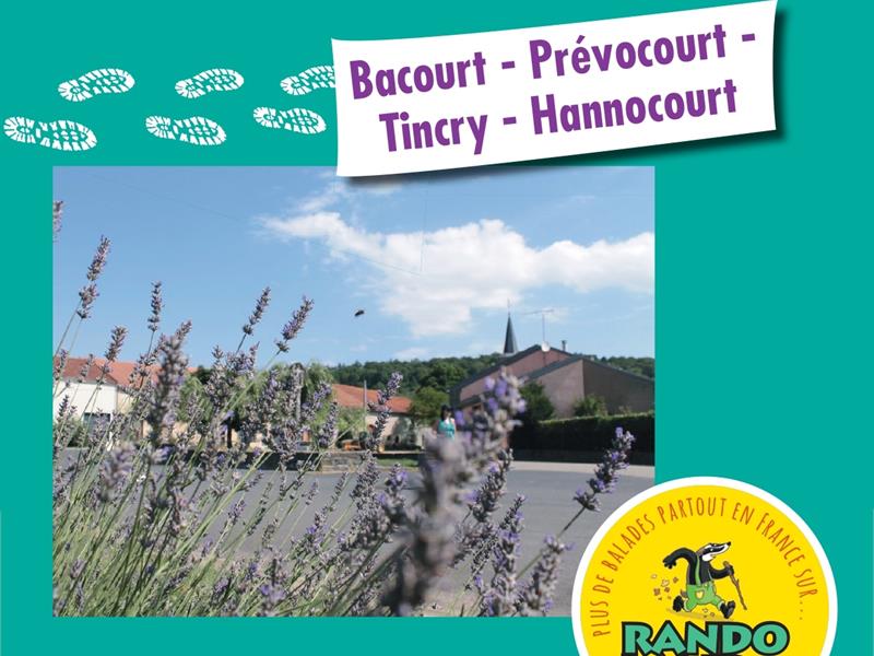 Balades ludiques Bacourt-Hannocourt Bacourt Grand Est