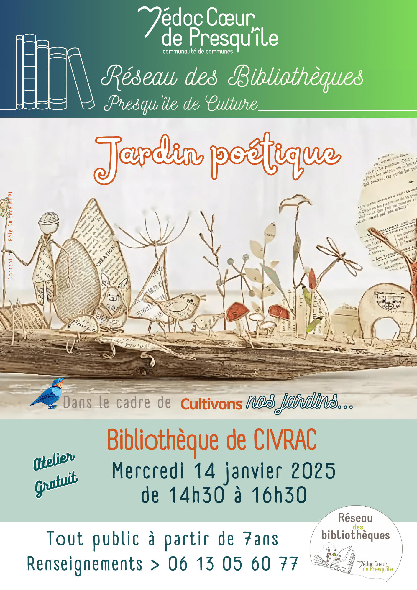 Atelier jardin poétique