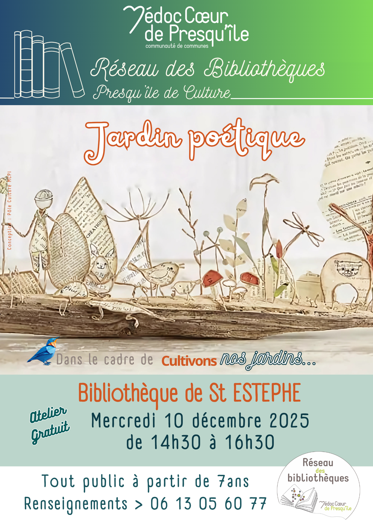 Atelier jardin poétique