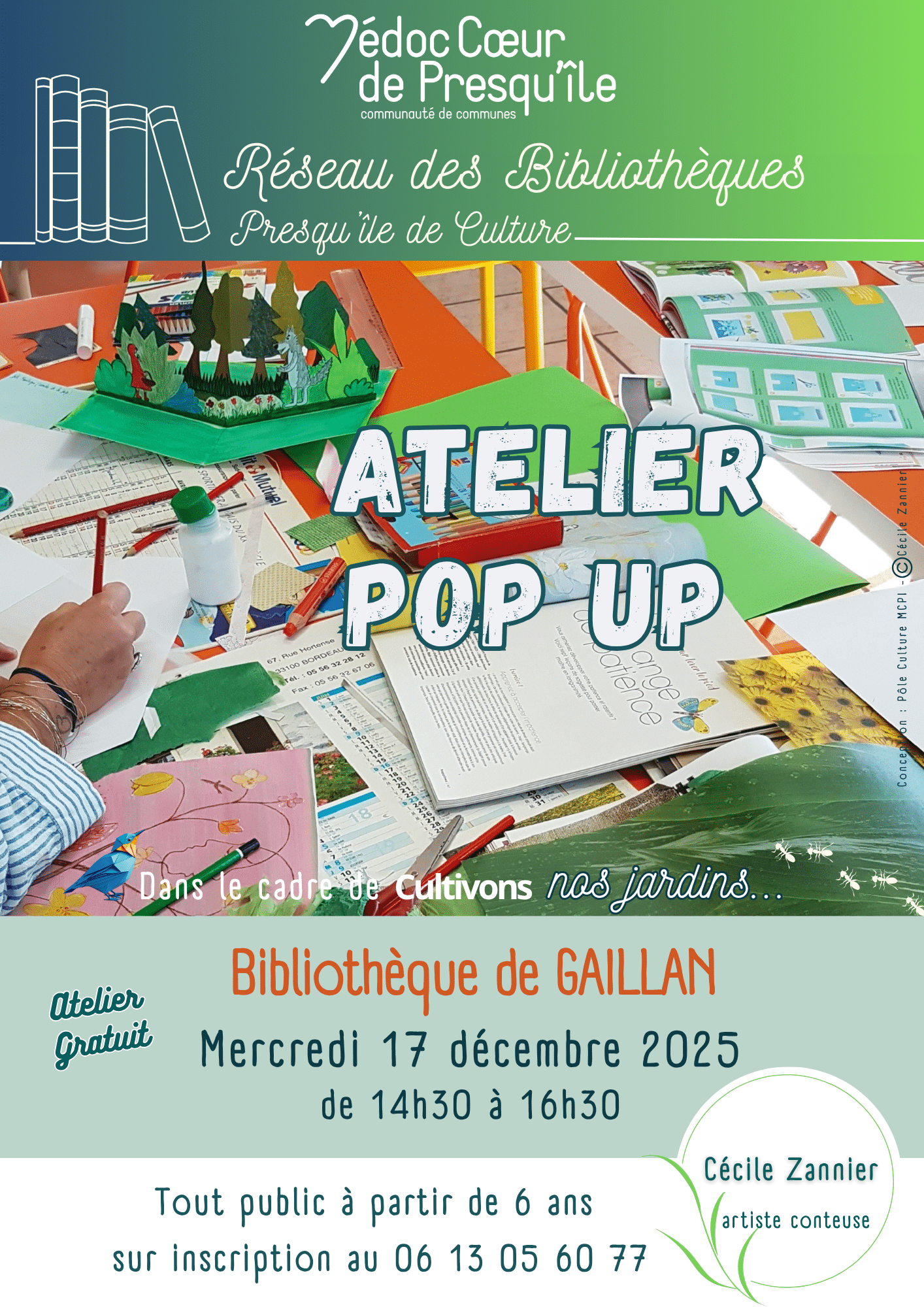 Atelier pop-up