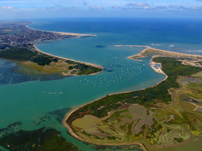 La baie de Sallenelles Sallenelles Normandie