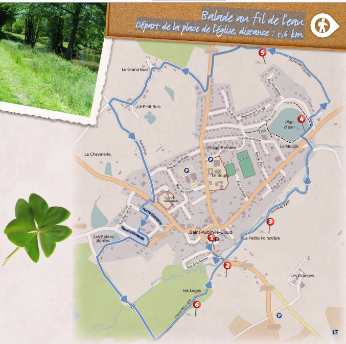 Balade au fil de l’eau Saint-Aubin-le-Cloud Nouvelle-Aquitaine Balade au fil de l'eau Saint-Aubin-le-Cloud Nouvelle-Aquitaine