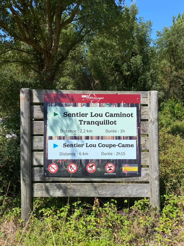 Sentier Lou caminot tranquilot Messanges Nouvelle-Aquitaine
