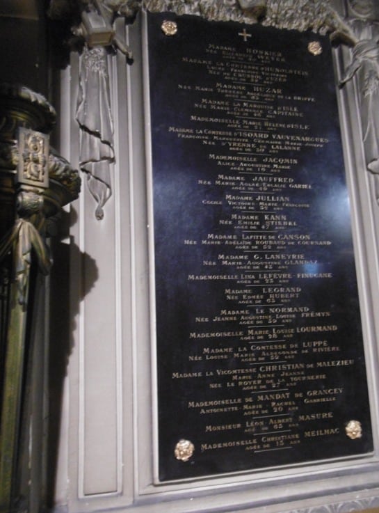 Bazar de la Charité.