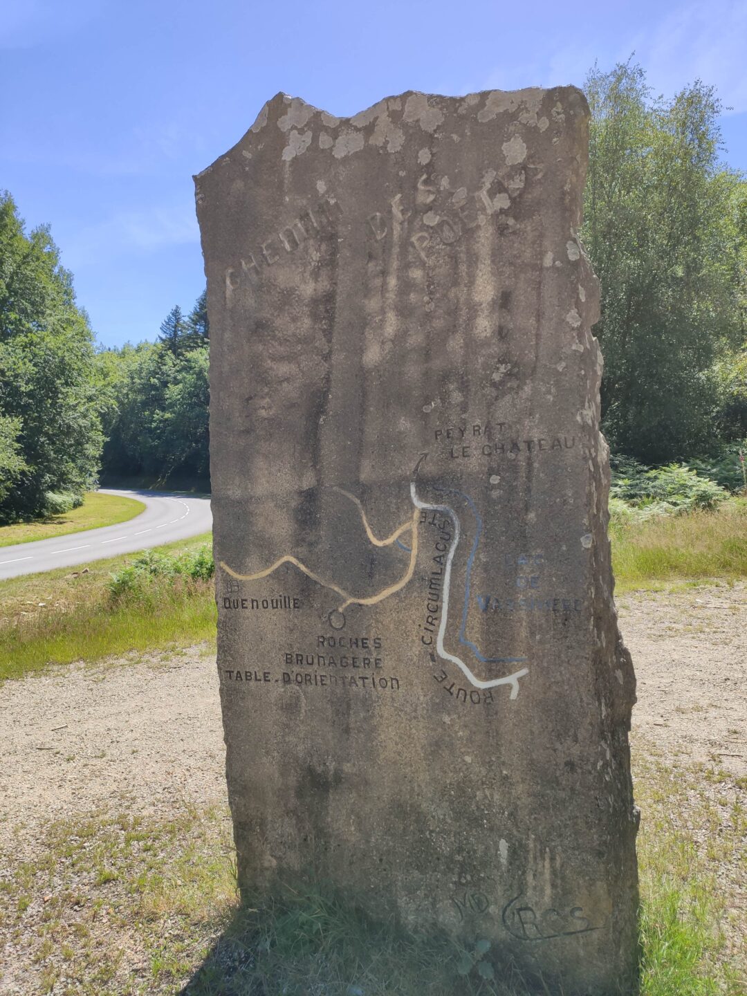 Chemin des poètes Peyrat-le-Château Nouvelle-Aquitaine