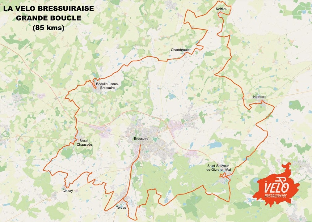 La Vélo Bressuiraise Grande boucle Bressuire Nouvelle-Aquitaine