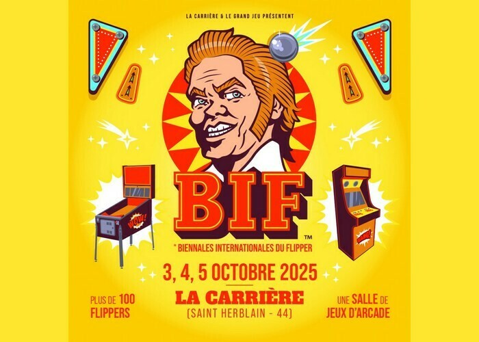 BIF - Salon du Flipper et Arcade Carrière (La)