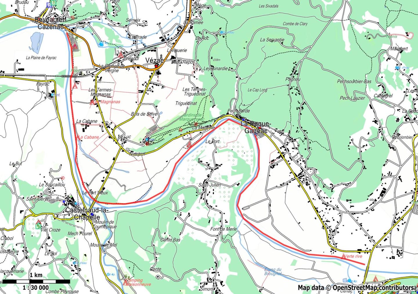 Pêcher sur la Dordogne Sarladaise Chemin sur berge Castelnaud / Cenac au Pont de Fayrac Castelnaud-la-Chapelle Nouvelle-Aquitaine Pêcher sur la Dordogne Sarladaise Chemin sur berge Castelnaud / Cenac au Pont de Fayrac Castelnaud-la-Chapelle Nouvelle-Aquitaine