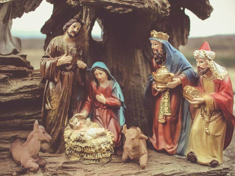 Chantons Noël autour de la crèche vivante