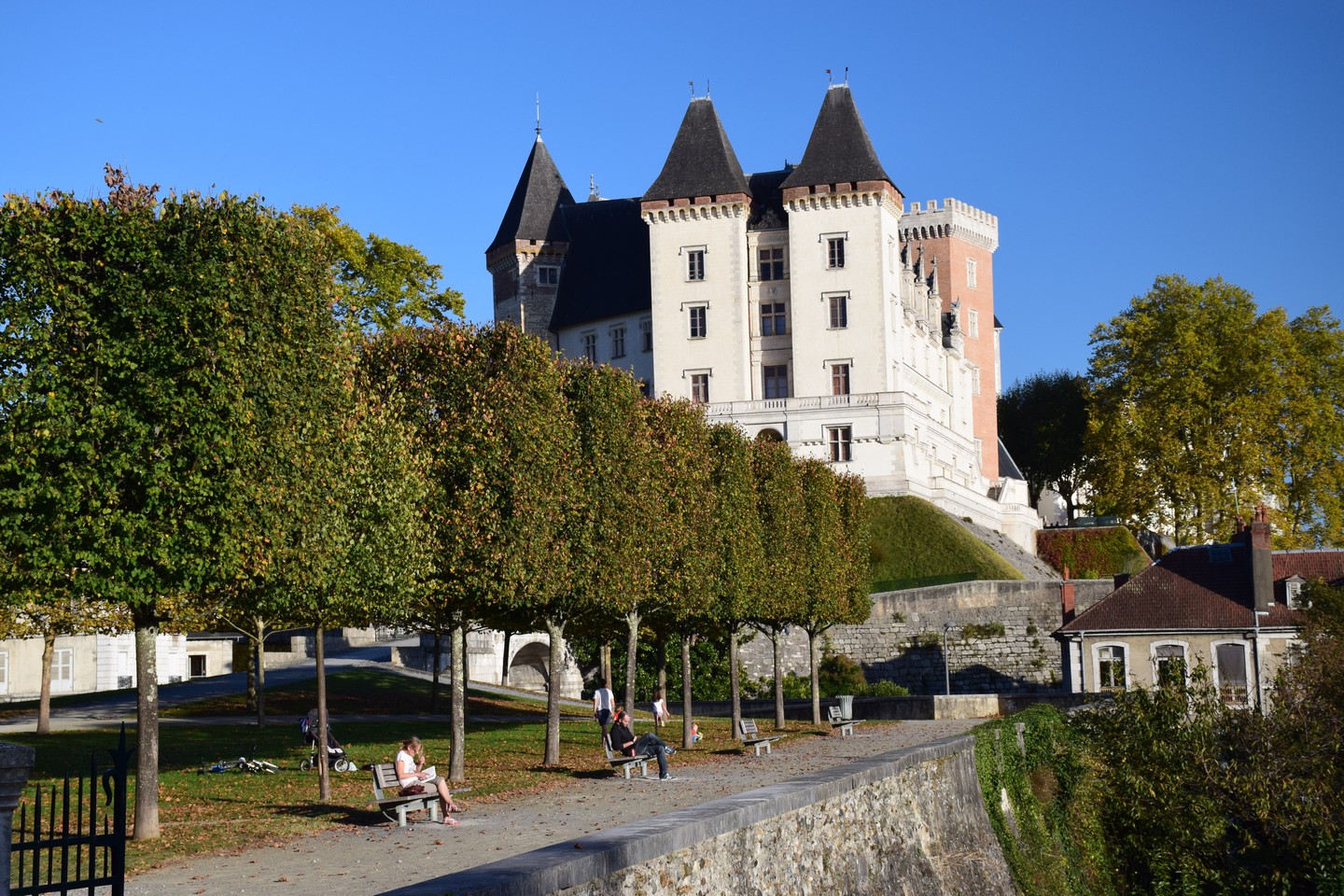Balade à Roulettes n°9 Le tour du château de Pau Pau Nouvelle-Aquitaine