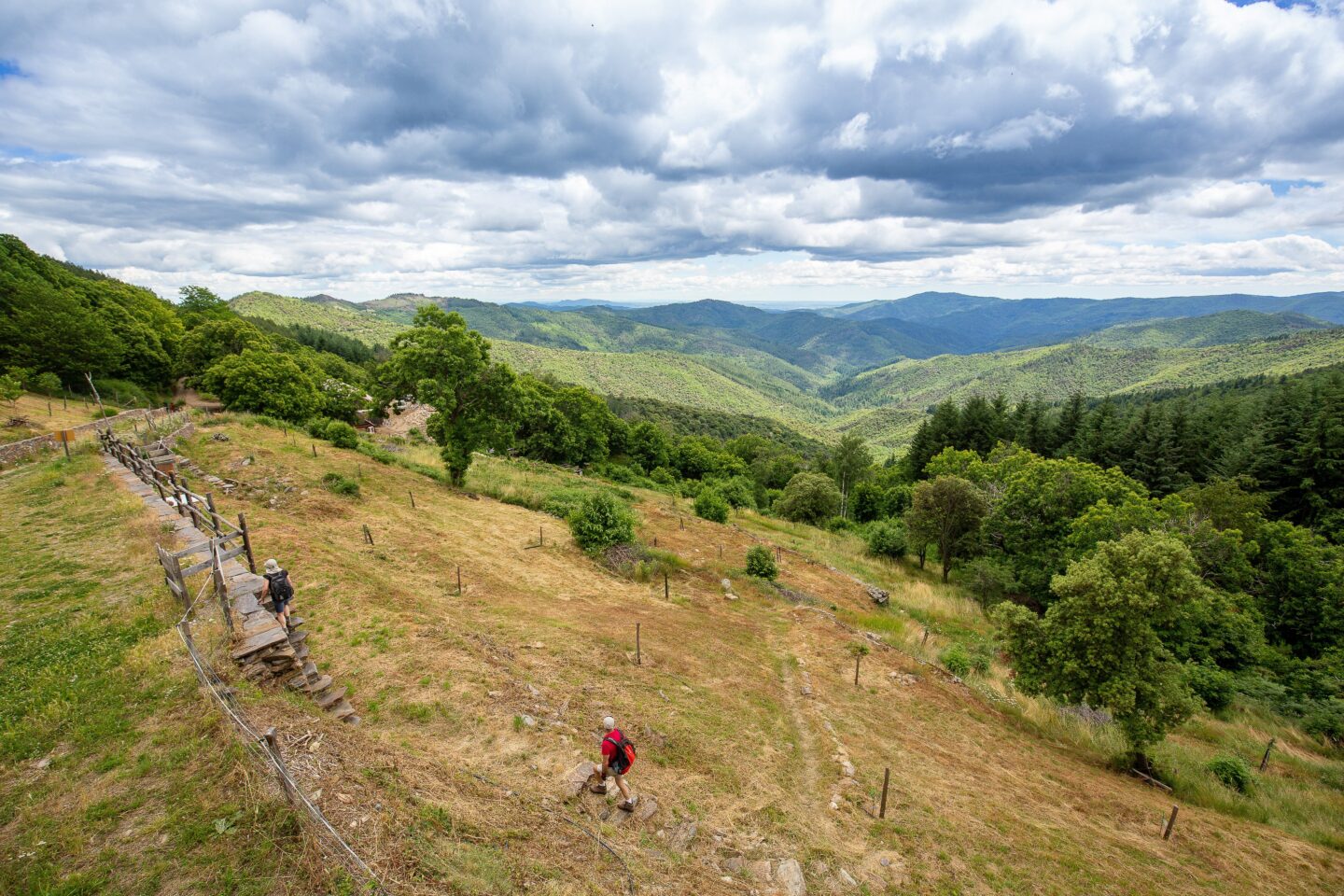 SENTIER DE L’ESPINAS Ventalon en Cévennes Occitanie SENTIER DE L'ESPINAS Ventalon en Cévennes Occitanie