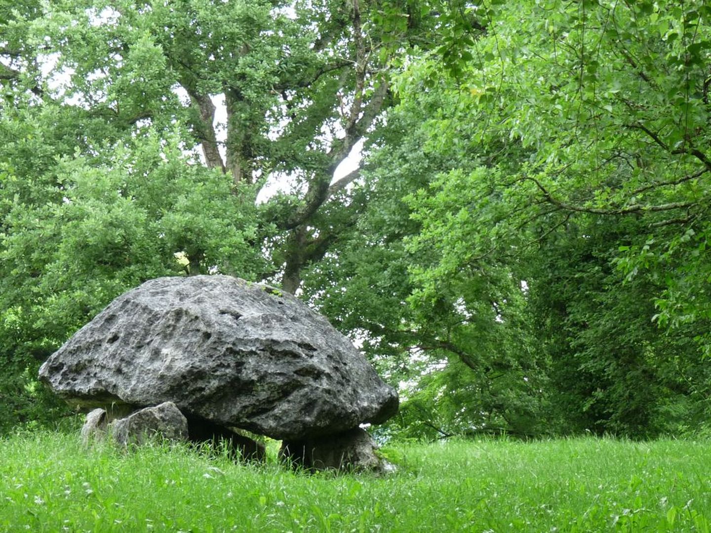 Le tour du dolmen Buzy Nouvelle-Aquitaine