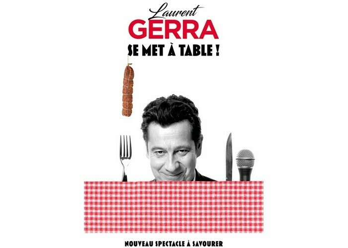 Laurent Gerra se met à table Cité des Congrès