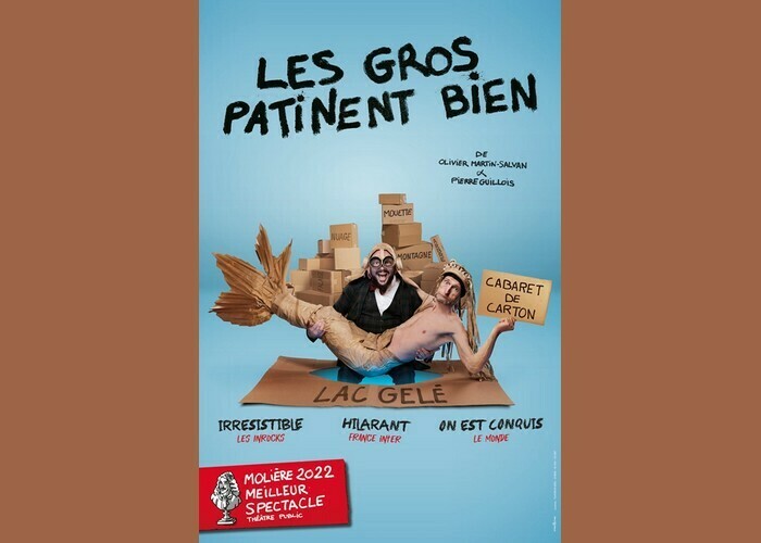 Les gros patinent bien Cité des Congrès