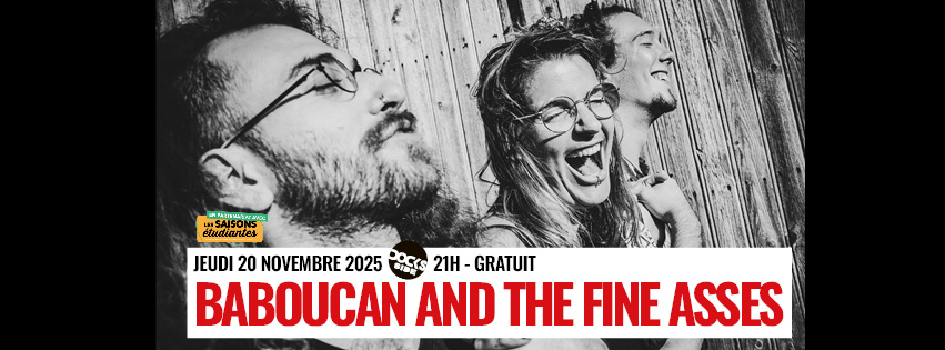 Concert aux Docks Baboukan and the Fine Asses