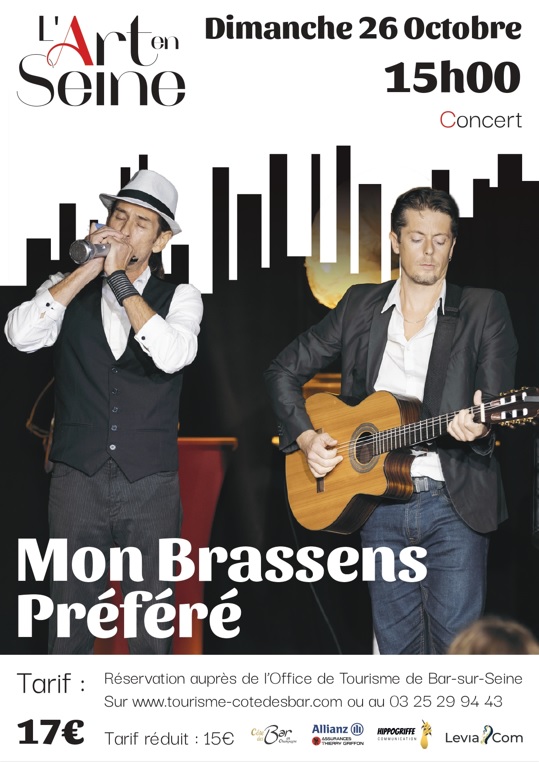 Concert Tout public Mon Brassens préféré