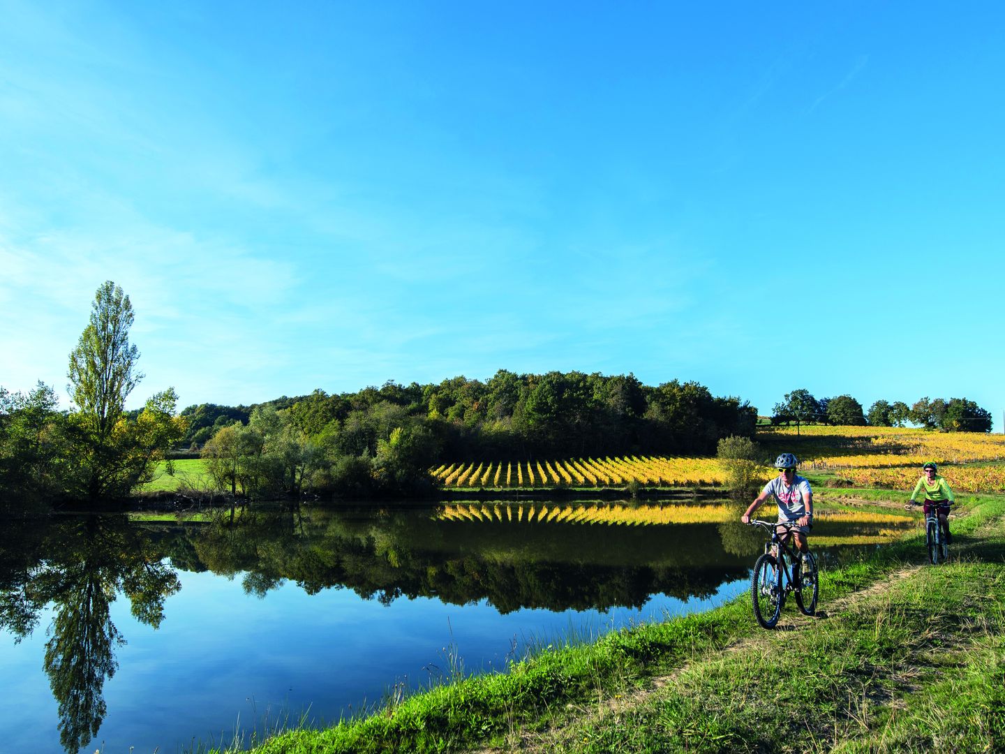Cadillon entre crêtes et vignoble à VTT Cadillon Nouvelle-Aquitaine Cadillon entre crêtes et vignoble à VTT Cadillon Nouvelle-Aquitaine