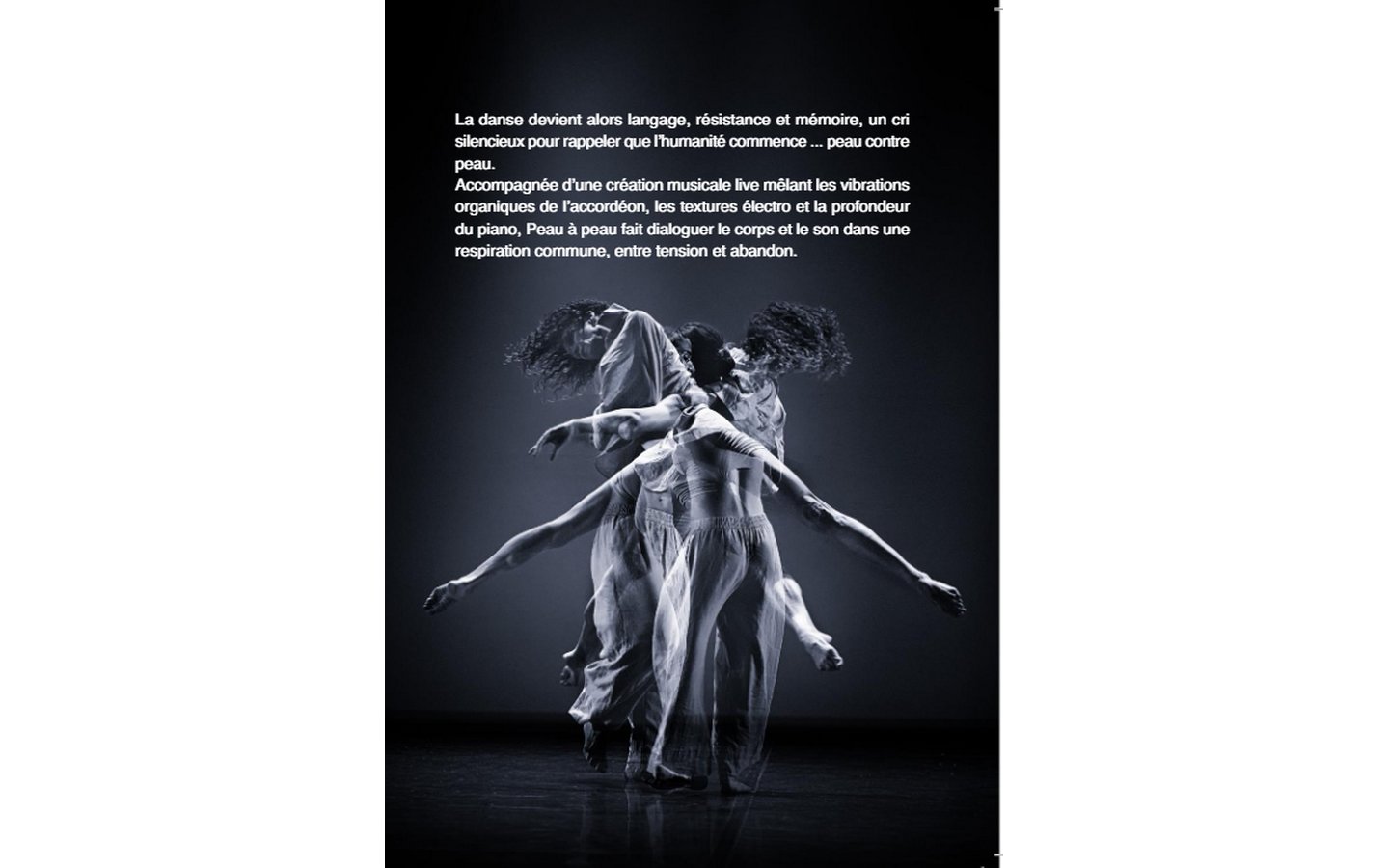 Espace Dantza Danse "Peau à peau" & "Comme une bête sauvage"