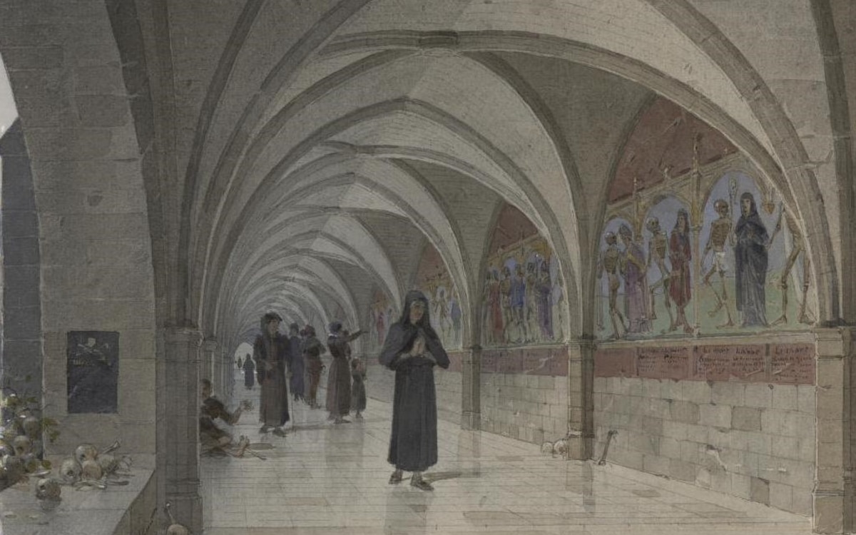 Exposition "Le cimetière des Saints-Innocents (VIe siècle-1785) : Vivre avec la mort à Paris" Bibliothèque historique de la Ville de Paris (BHVP)  Paris