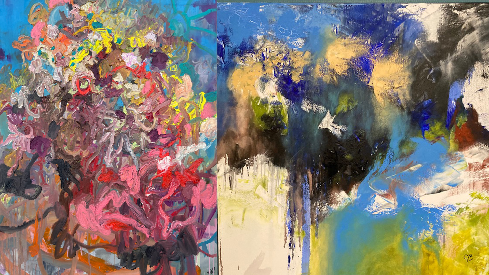 Exposition Par hasard Gisèle Mongiat et Nicolas Favre