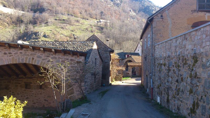 Rocher des Fées Ispagnac Occitanie