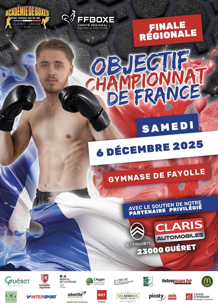 Finale Régionale Boxe objectif Championnat de Fance