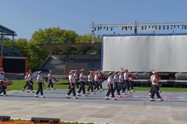 Grande Parade du Festival interceltique Lorient 2025 Bagad de Lann Bihoué