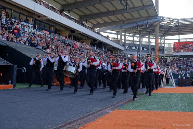 Grande Parade du Festival interceltique Lorient 2025 : Bagad Cap Caval (Plomeur)