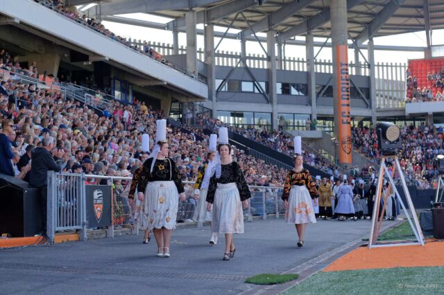 Grande Parade du Festival interceltique Lorient 2025 : Collectif Bigouden (Pont l'Abbé, Combrit)