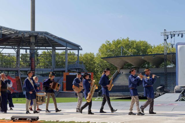 Grande Parade du Festival interceltique Lorient 2025 : Cercle Boked Er Lann (Larmor-Plage)