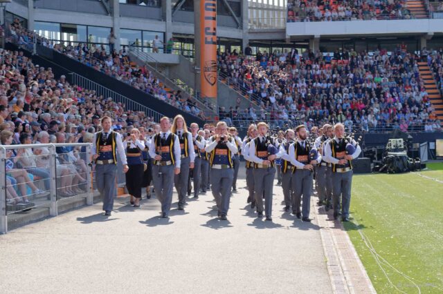 Grande Parade du Festival interceltique Lorient 2025 : Bagad Kemper (Quimper)