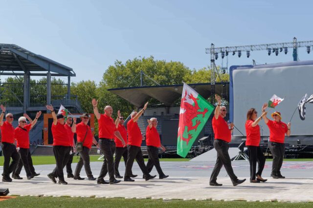 Grande Parade du Festival interceltique Lorient 2025 : Treorchy Male Choir (Pays de Galles)