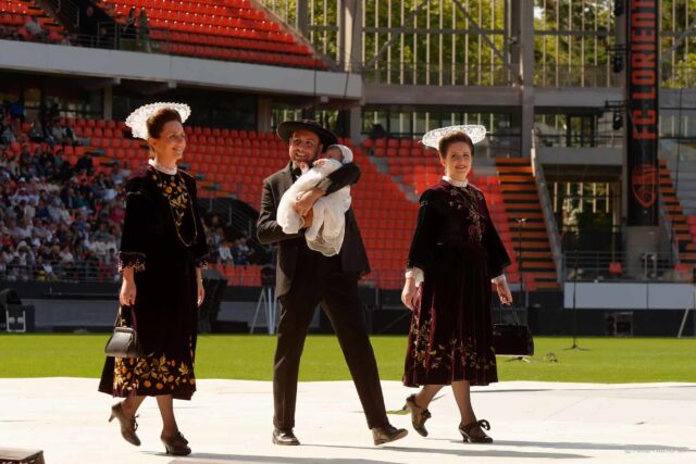 Grande Parade du Festival interceltique Lorient 2025 : Cercle Boked Er Lann (Larmor-Plage)