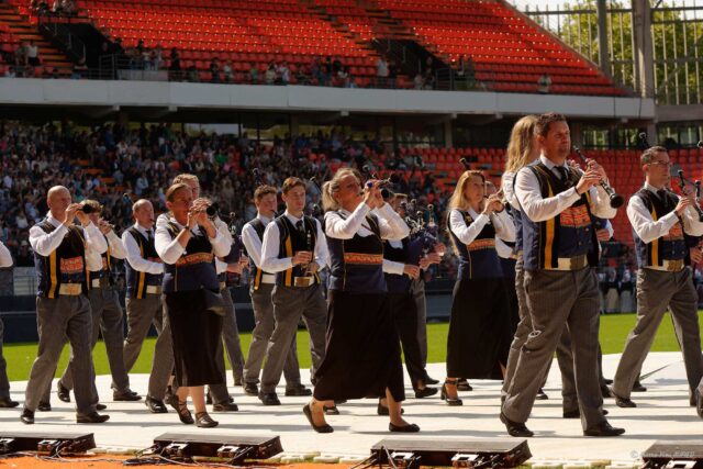 Grande Parade du Festival interceltique Lorient 2025 : Bagad Kemper (Quimper)